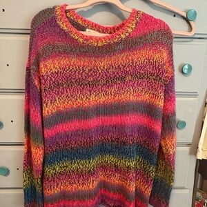 Ultra Flirt Vibrant Striped Sweater
